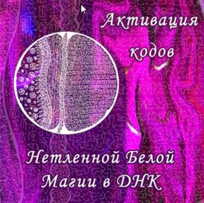 Активация кодов Нетленной Белой Магии в ДНК (Элла Елинек )