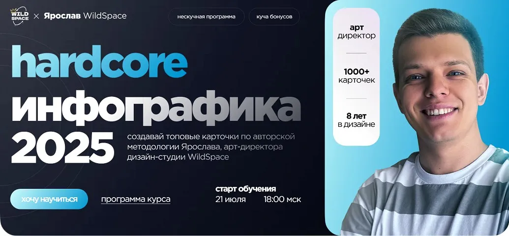 [WildSpace] Hardcore инфографика 2025 (Ярослав Твердов)