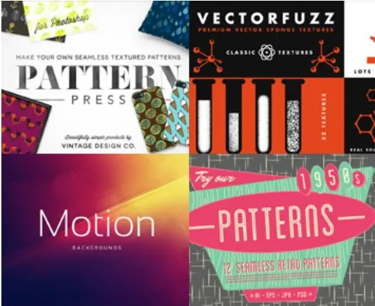 [Designcuts] The Extensive Textures, Patterns and Backgrounds Bundle from DesignCuts. Фоны, текстуры, шаблоны. Грандиозный набор
