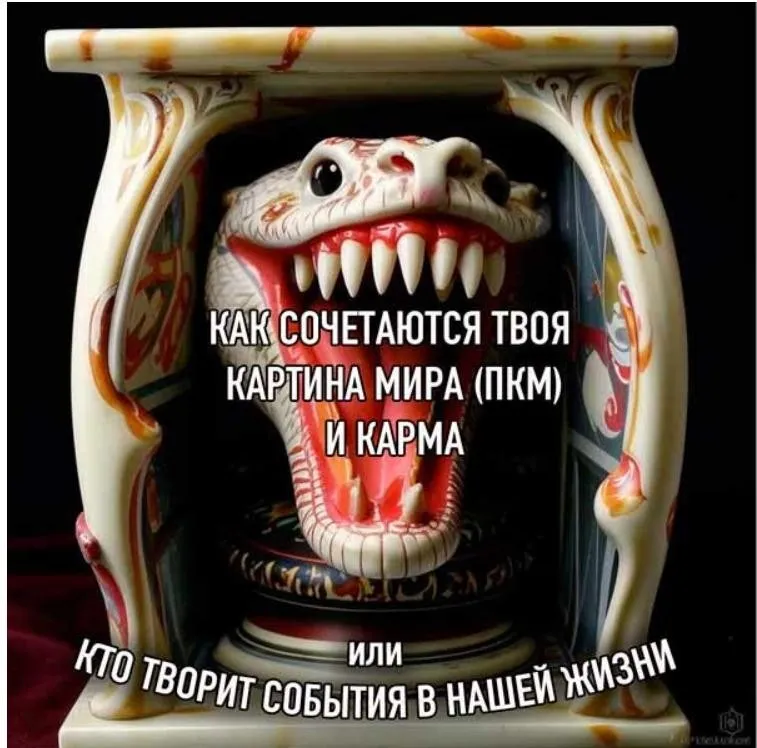 Как сочетаются твоя Картина Мира (ПКМ) и Карма (Лисси Мусса)