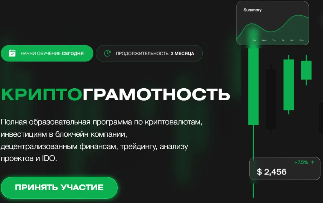 КриптоГрамотность. Тариф Standart (Дмитрий Щукин)