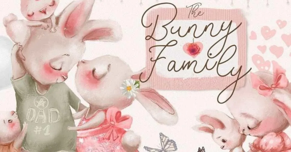 [creativemarket] The Bunny Family (Анна Бабич)