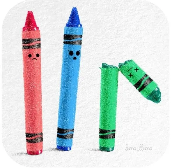 Карандашные восковые кисти для Procreate / Crayon Brushes for Procreate (luma_llama)