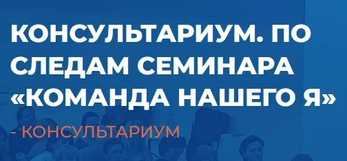 [ИИП] Консультариум. По следам семинара Команда нашего Я. Февраль 2023 (Александр Гончаров)