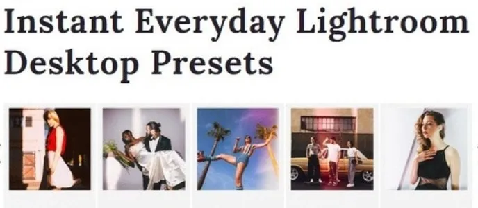 Пресеты - Instant Everyday Lightroom Desktop Presets, 2024 (Mastin Labs)