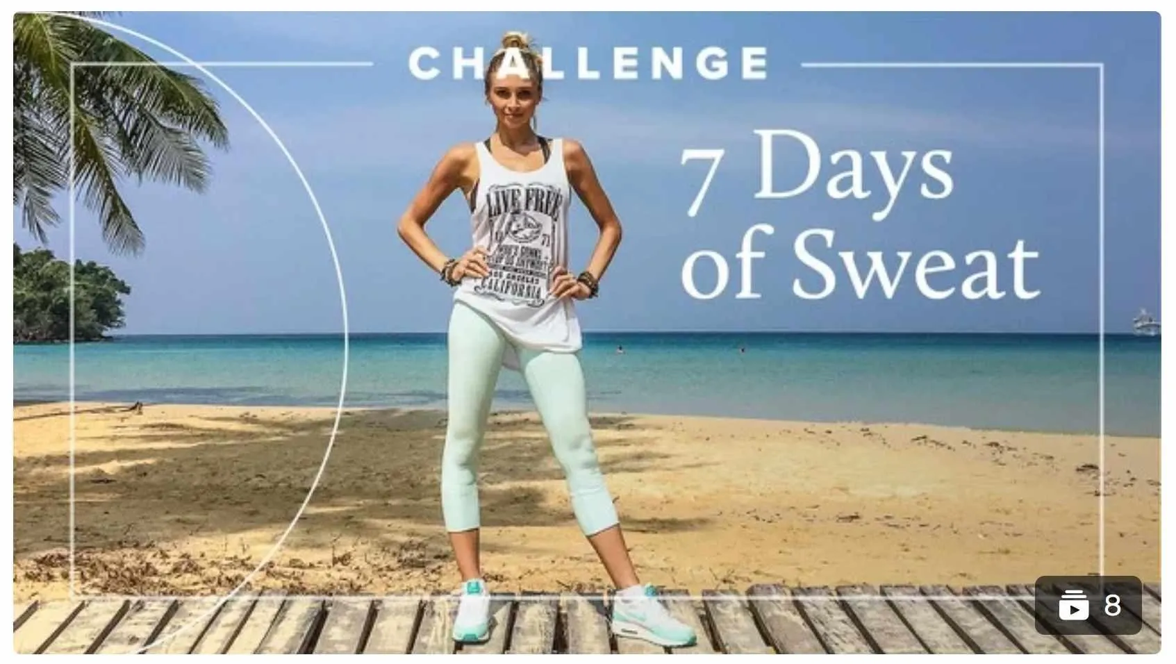 Boho Beautiful Official. Challenges. 7 Days Of Boho Cardio Sweat (bohobeautiful)