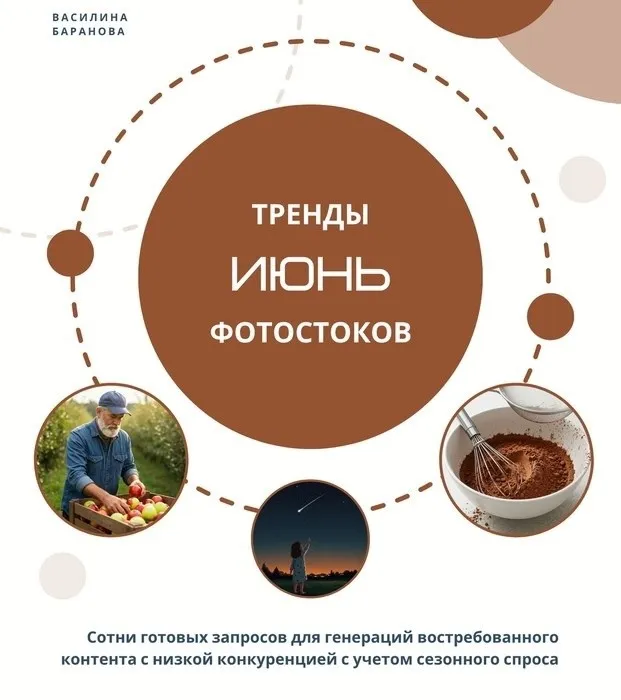 Тренды фотостоков. Июнь 2025 (Василина Баранова)