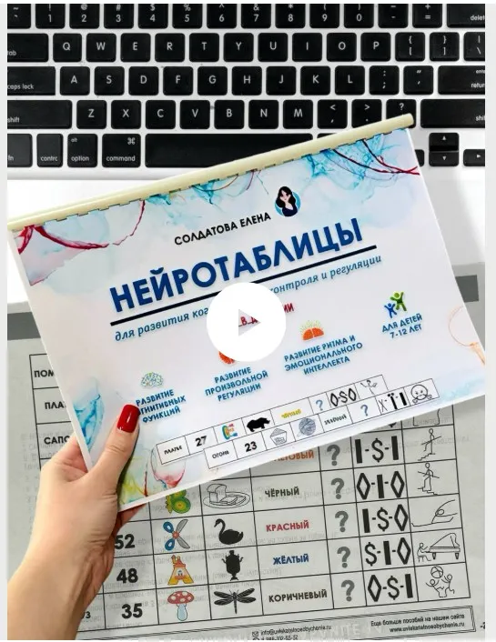 [Увлекательное обучение] Нейротаблицы (Елена Солдатова)