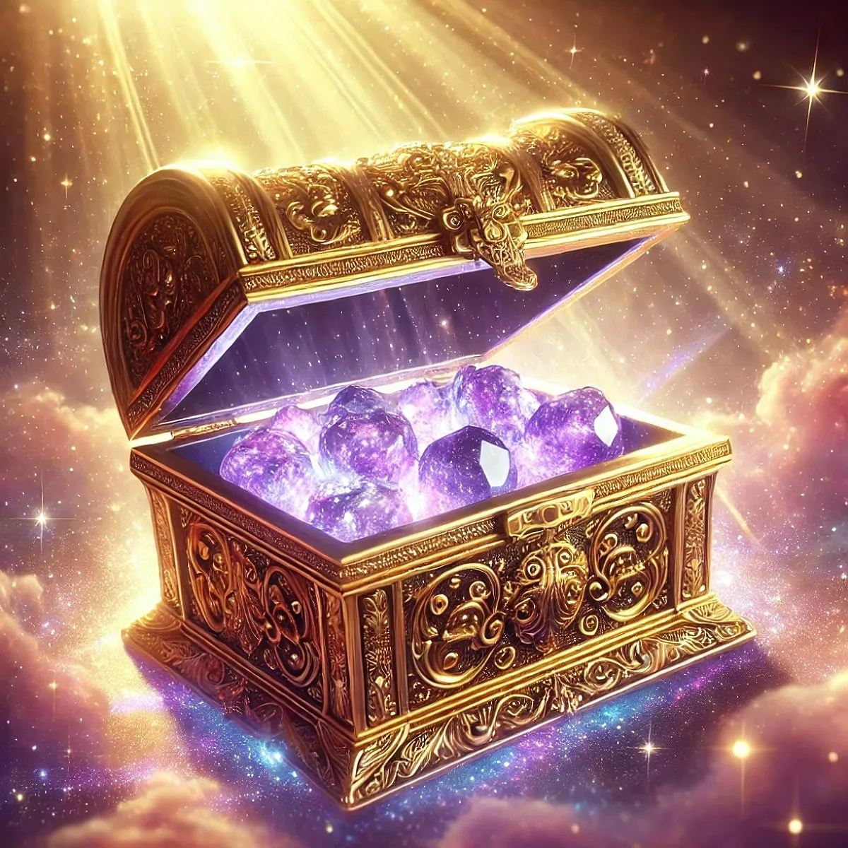 Charoite treasure chest™ - Поддерживает эмоциональное исцеление и помогает избавиться от страха (Оле Габриэльсен, Марияна Габриэльсен)