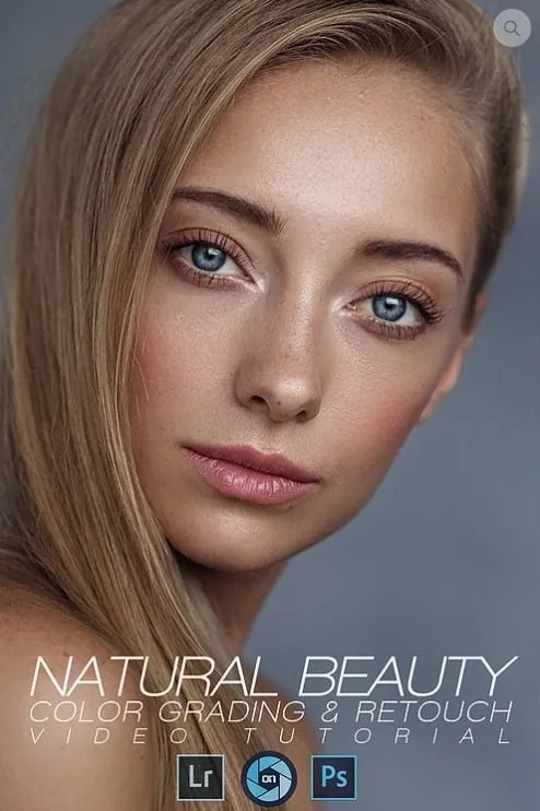 Natural Beauty Color Grading & Retouch Video Tutorial (Maxim Guselnikov) на английском