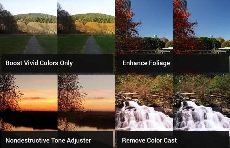 [CreativeMarket]  Ретушь ландшафта / 14 Landscape Retouching Actions