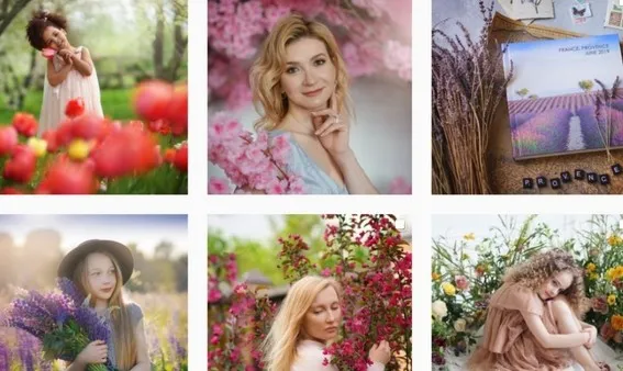 Съемка и обработка фотографий в цветущих садах (Светлана Стрижакова)