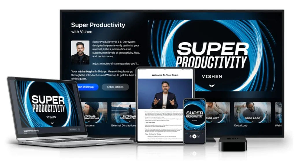 [Mindvalley] Super Productivity (Vishen)