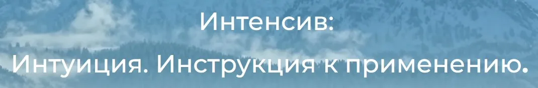 Интуиция. Инструкция к применению (Гуля Мусаева)