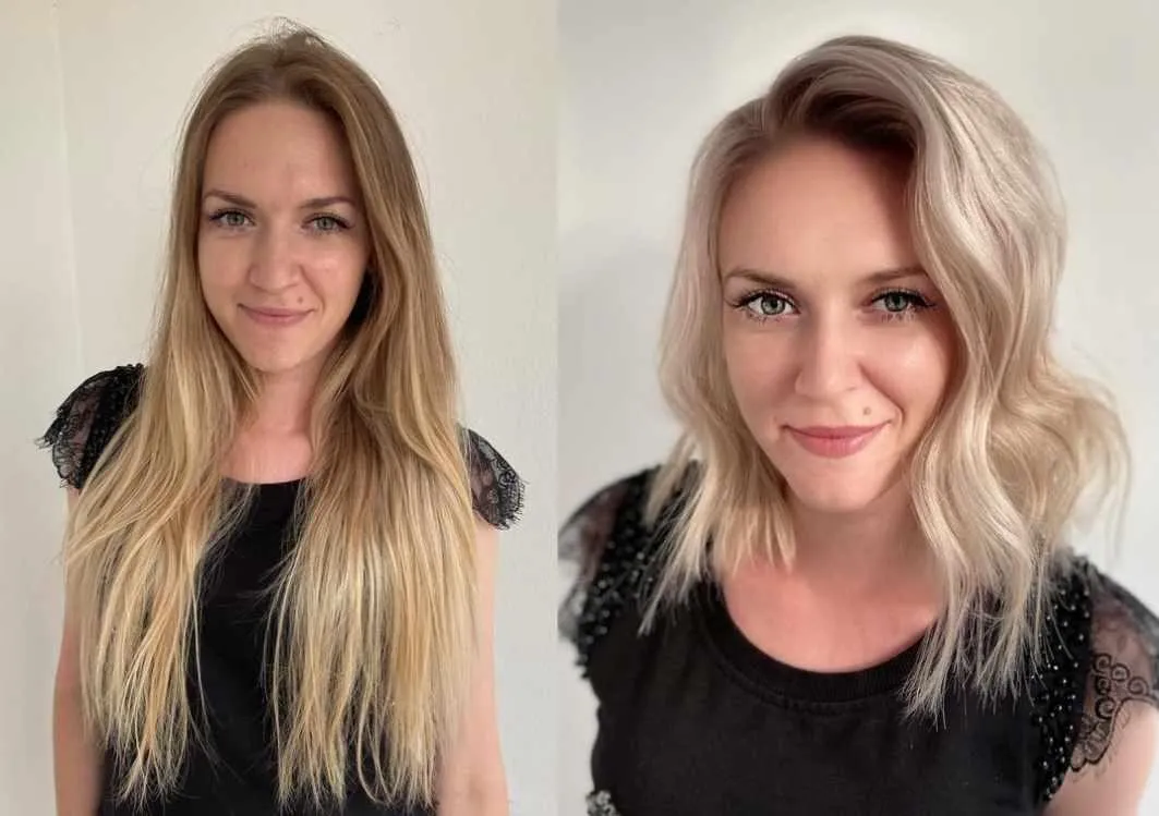 Из Air в Total blonde (Мира Чербаева)