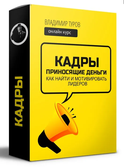 Кадры, приносящие деньги: как найти и мотивировать лидеров (Владимир Туров)