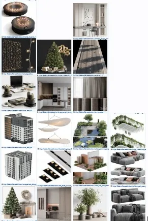 [3ddd.ru] Сборник 3d моделей. Часть 67 (3dsMax + Corona + Vray)