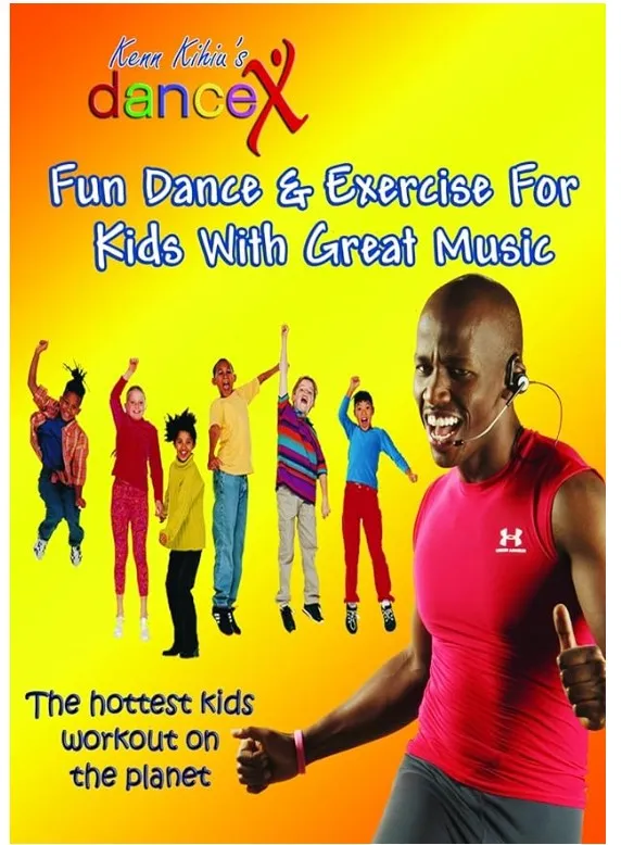 [DanceX] DanceX: танцуем, делаем зарядку и учим английский. DanceX: Fun Dance & Exercise dvd For Kids With Great Music