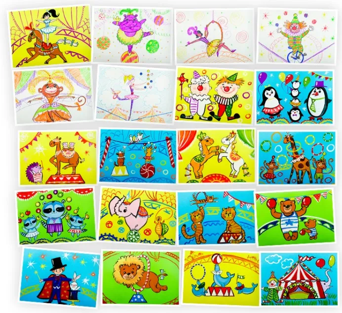 [skillberry] Рисование для детей. Цирк