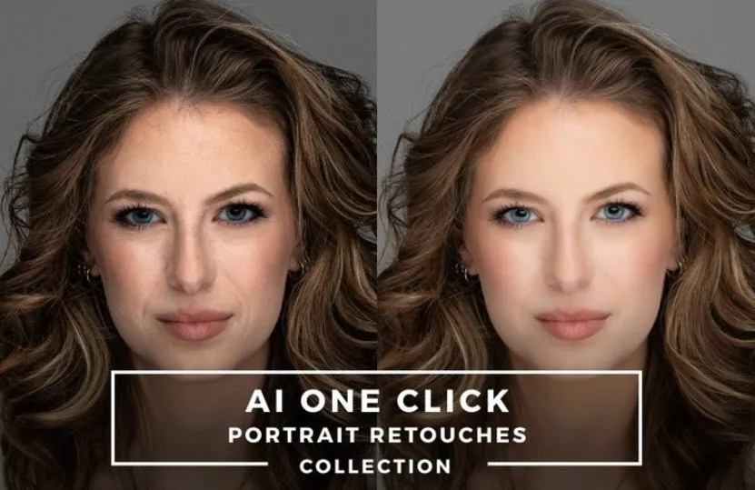 Пресеты - AI One Click Portrait Retouches 2025 (David Molnar)