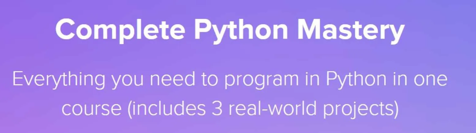 Полное овладение Python (codewithmosh)