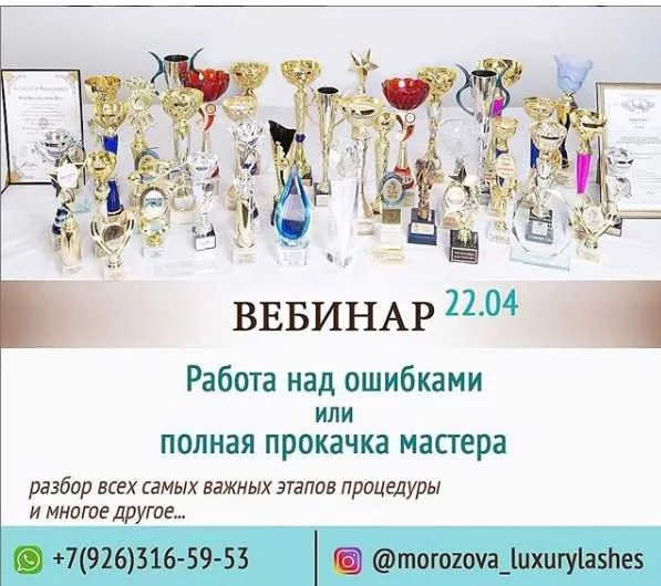 Вебинар «Работа над ошибками или Полная прокачка мастера» (Натали Морозова)