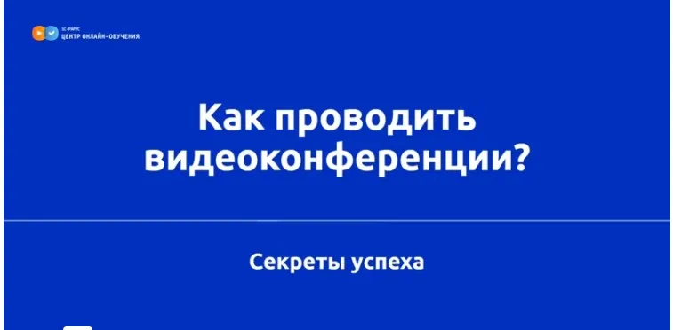 Как проводить видеоконференции: секреты успеха (Дмитрий Макеев)