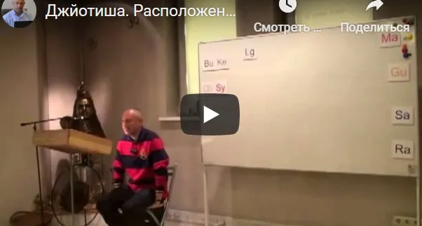 [Шива Центр] Джйотиша Веда. Что означает расположение Грах в Раши и Бхавах (часть 62-я) (Шива)