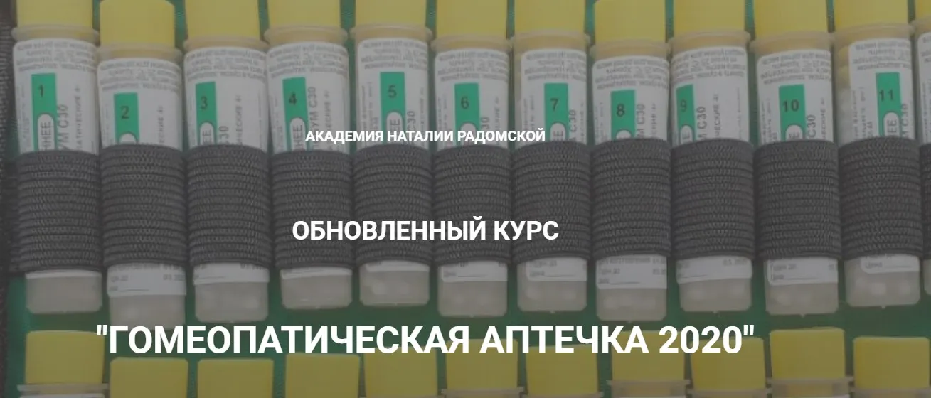Гомеопатическая аптека 2020 (Наталья Радомская)