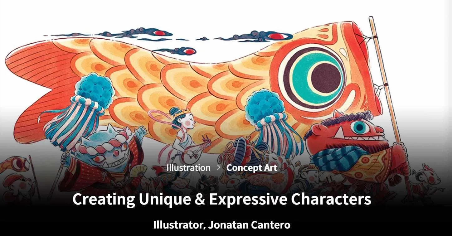 [Coloso] Creating Unique & Expressive Characters. Создание уникальных и выразительных персонажей (Джонатан Кантеро)