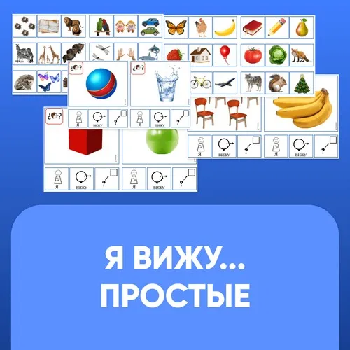 [Мастерская Лого] Интерактивное пособие «Я вижу...». Винительный падеж в простых фразах (Елена Круогла, Екатерина Балдина)