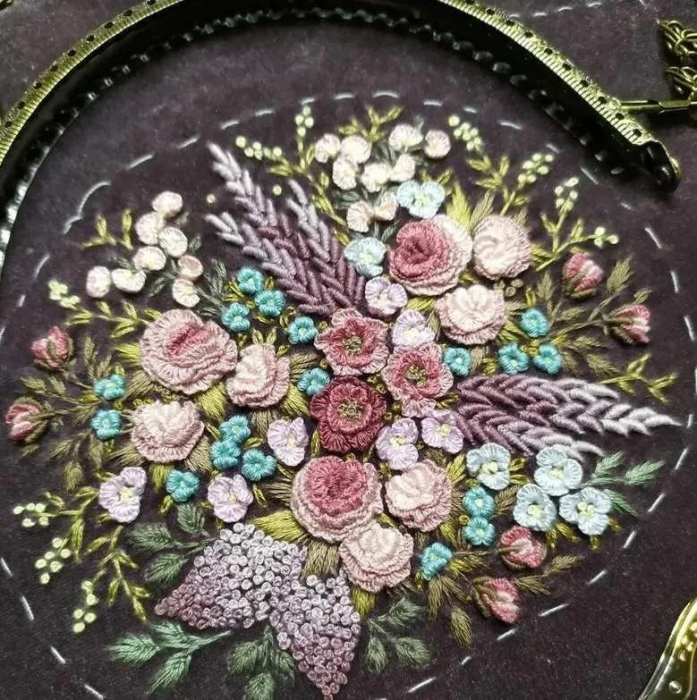 Розы. 2-й поток (Надежда Фролова) @nadin.needlework