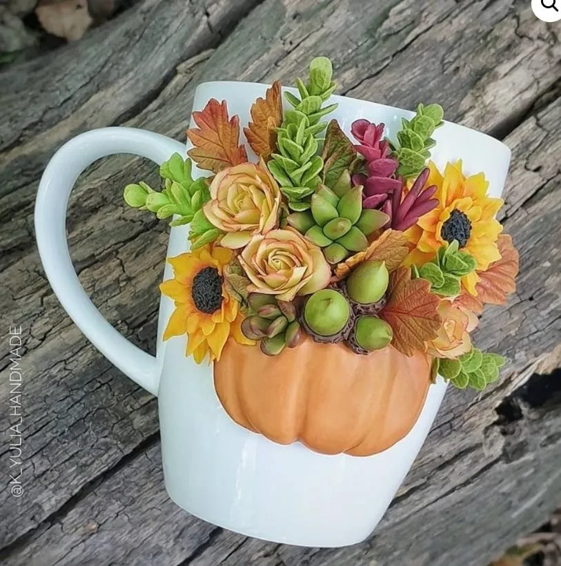 Мастер-Класс «Осенняя композиция» (k.yulia_handmade)