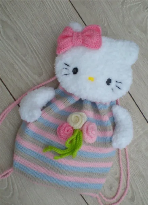 Мастер класс детского рюкзака Hello Kitty (Татьяна Белоусова)