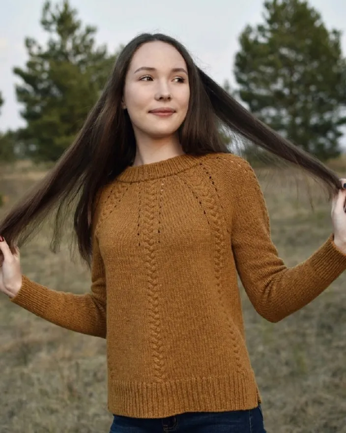 [Вязание] Джемпер «Sunrays» (olga_shkineva_)