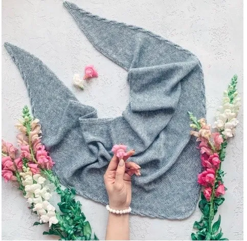 Описание Russian косынка (shapetko_knitwear)