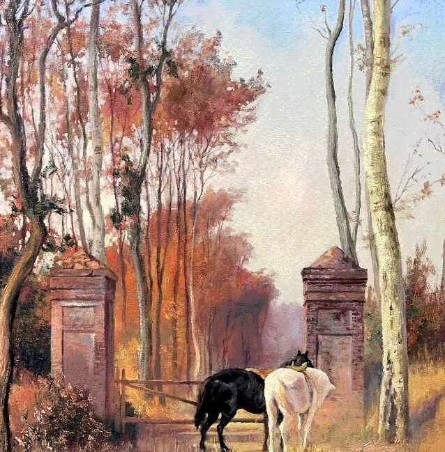 В парке. Поленов Д.П. (Игорь Сахаров)