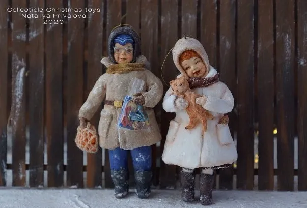 [Ватная игрушка] Детки коллеции счастье  (Наталья Привалова)