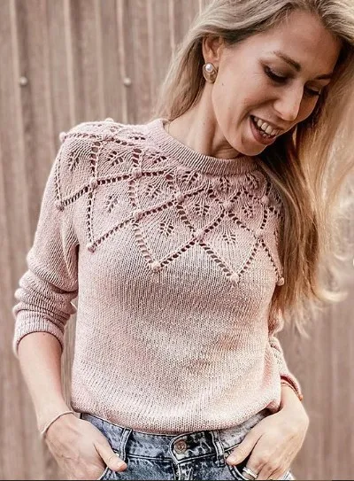 [wool.style] Джемпер «Лотос» (Екатерина Степанова)
