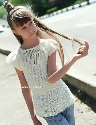 [Вязание] Топ «Флай» (ksy_crochet)
