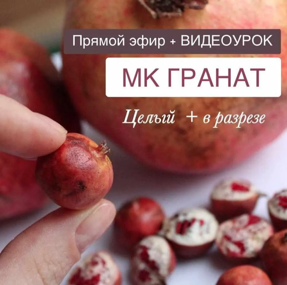 Видеоурок мастер-класс «Гранат» (manufruktura)