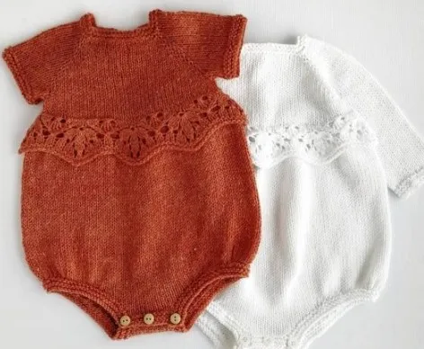 [knitting.pattern] Ромпер Клевер (Марина Баламбаева)