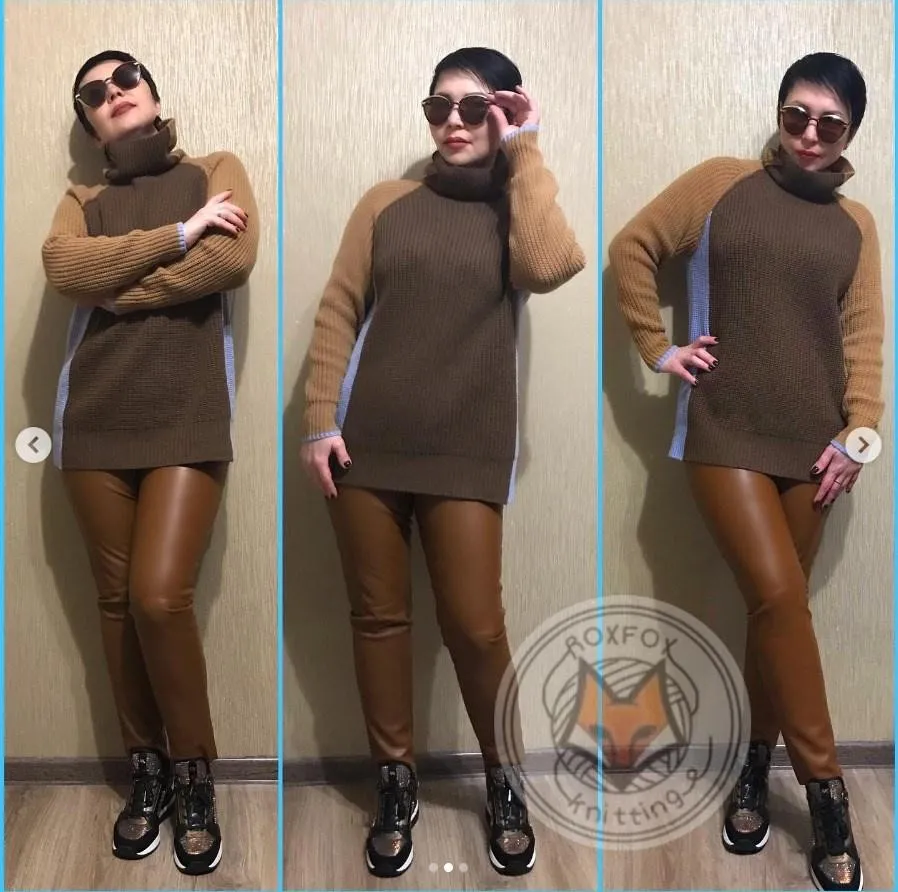 Свитер Алябекхэм (roxfox_knitting)