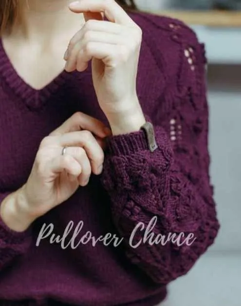 [sopot knit] Пуловер Chance и Chance light 2 в 1 (Анна Сопот)