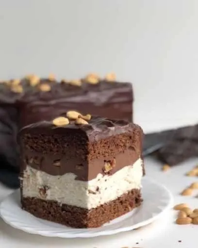 [Кондитерка] Торт «Сникерс» (uliana.cake)