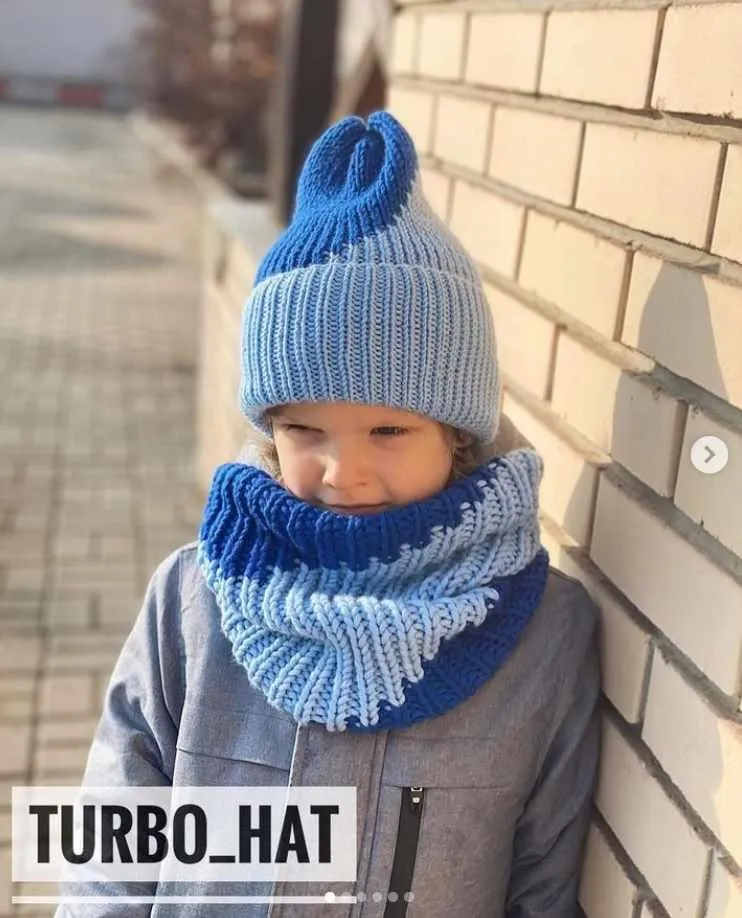 Шапочка TURBO (grenka87knit)