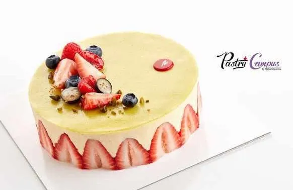 [PastryCampus] Фрезье с фисташковым кремом (Мария Селянина)