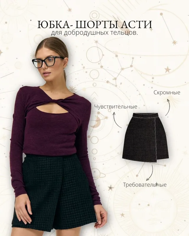 [Lekalolingerie] Юбка шорты Асти. Размер XS-6XL. Рост 160-165
