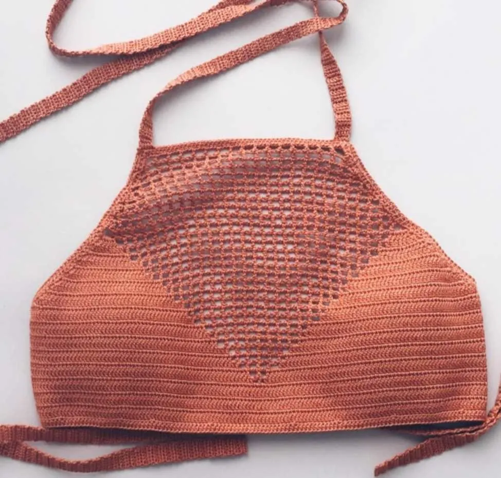 Вязаный топ (mary.knitting)