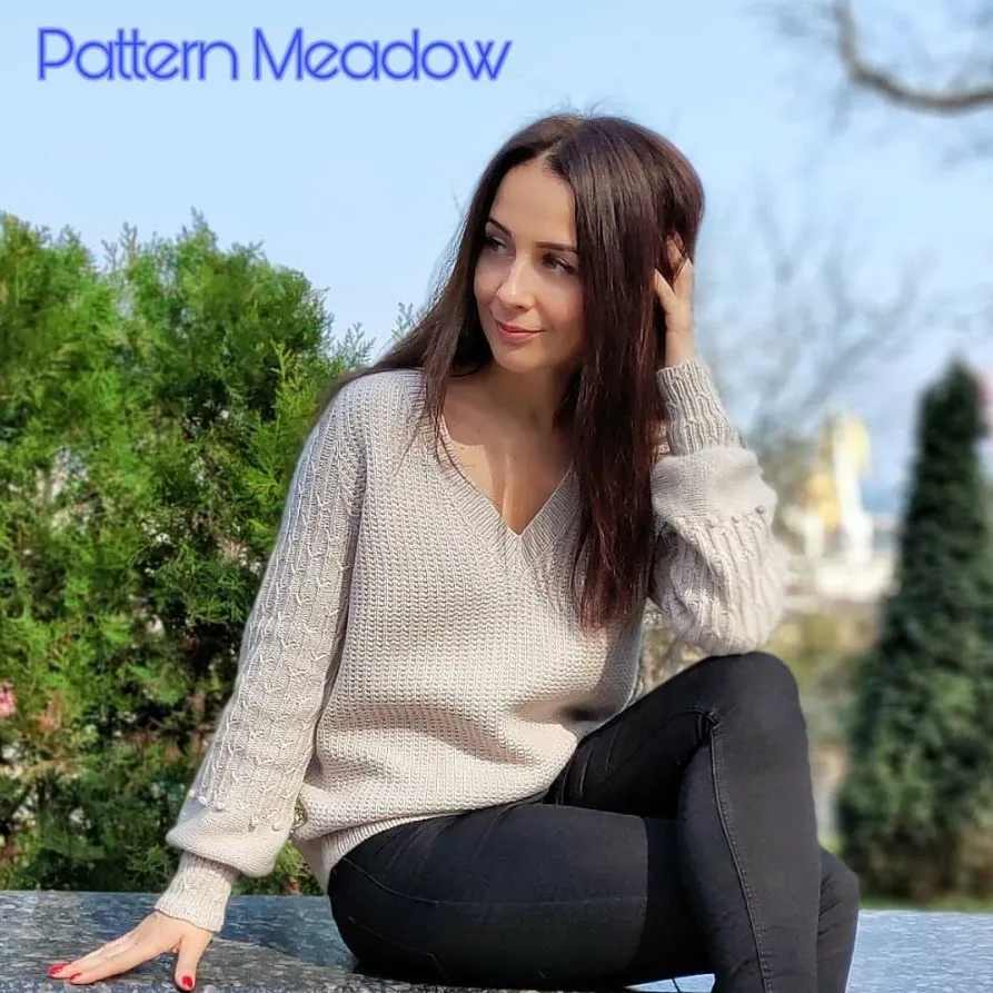 Пуловер Meadow (knit_inka)